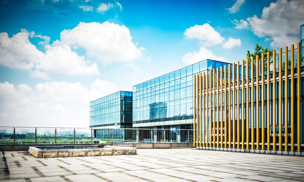 Modern office building